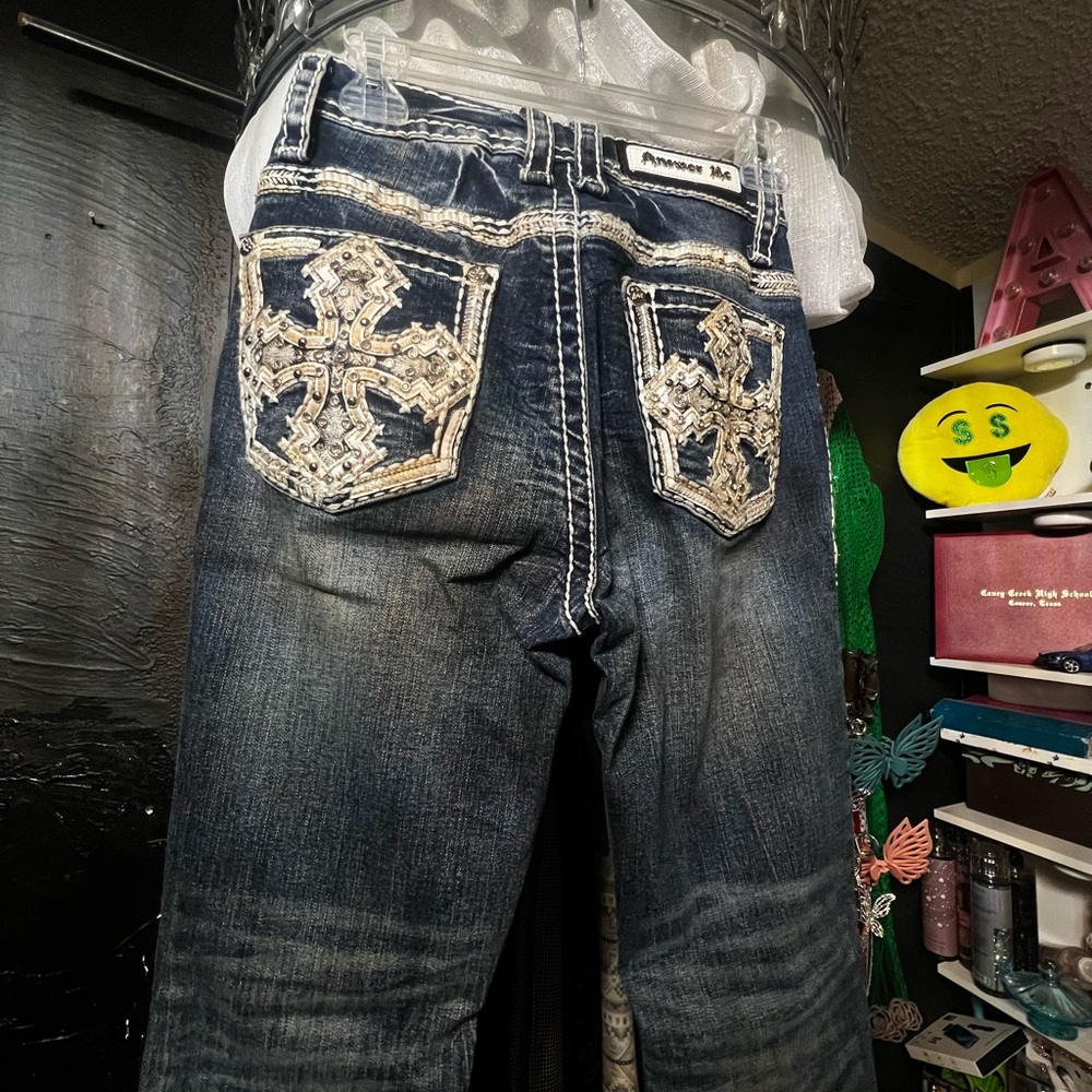 Boot cut Blue Jeans